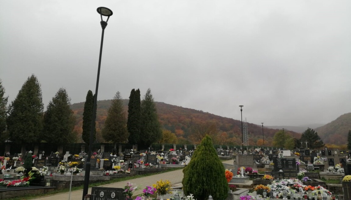 ParkLED 2G na hřbitově Diviacka Nová Ves