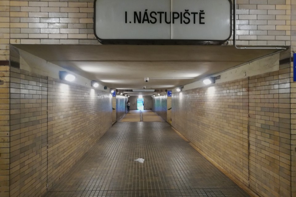 Osvětlení podchodu Žst. Bílina