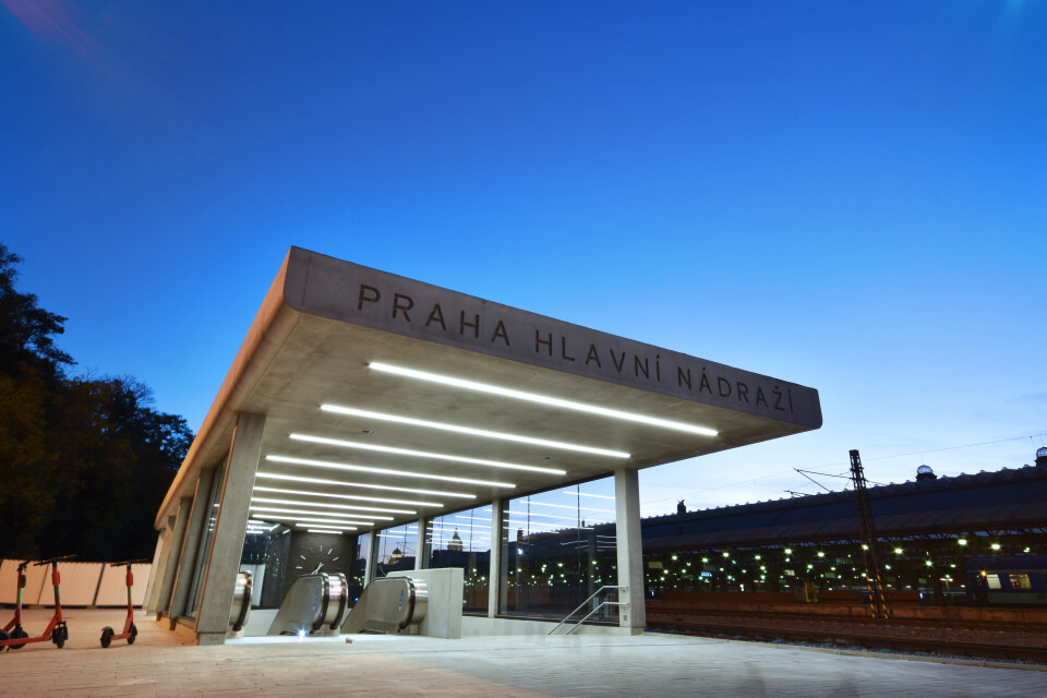 Praha - podchod hlavní nádraží