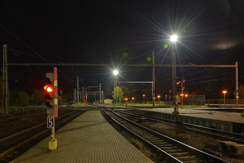 Naše realizace - Svítidla na Vlakové nádraží Klatovy