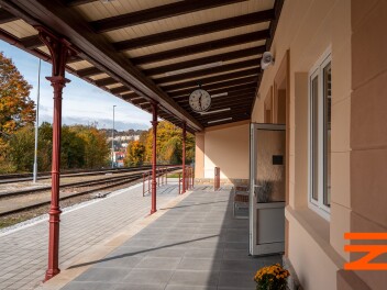 Správa železnic - Vimperk - výpravní budova