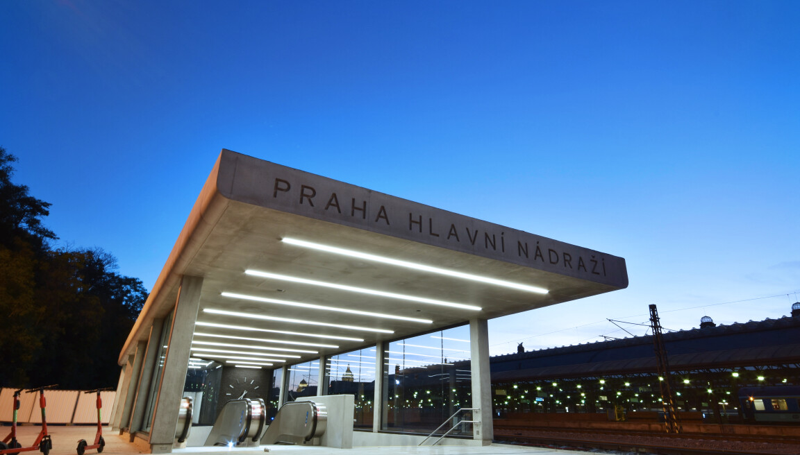 Praha - podchod hlavní nádraží