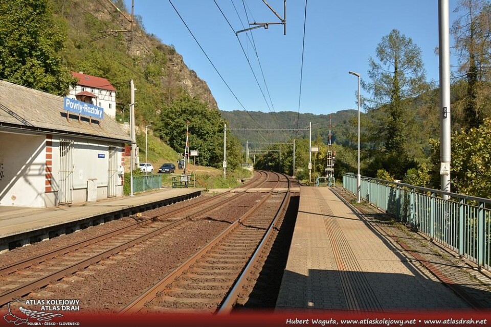Železniční stanice Povrly - Roztoky