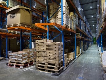 MD logistika - realizace LED svítidel v mrazírnách