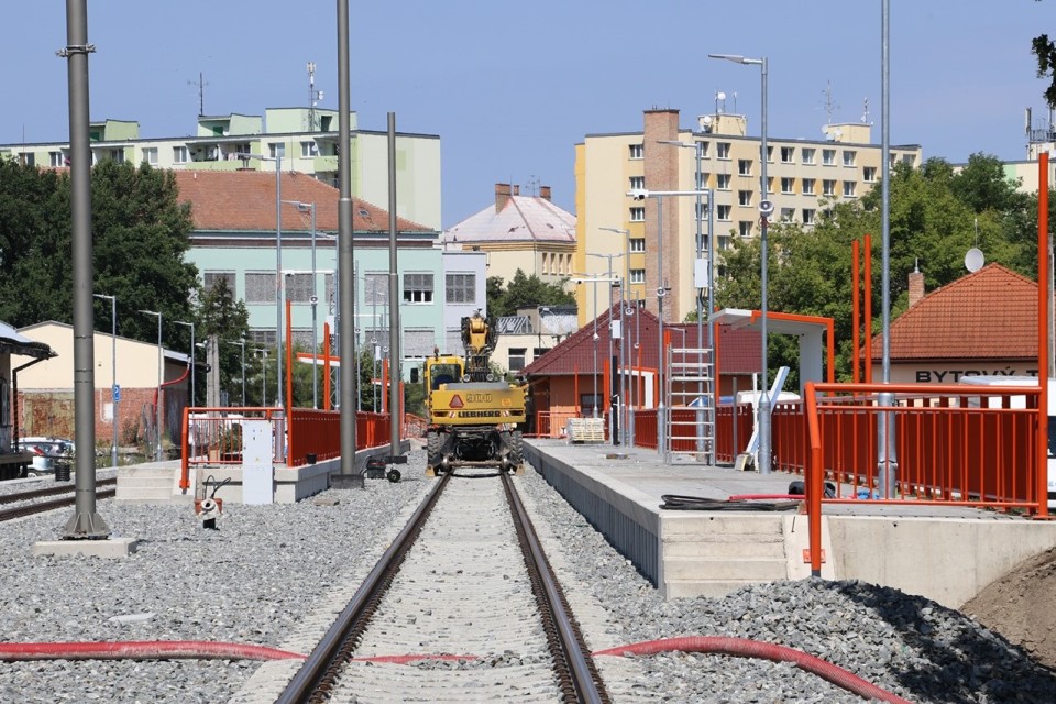 Rekonstrukce železniční stanice Hustopeče