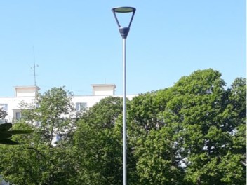 Svítidla ParkLED 2G v Litvínově