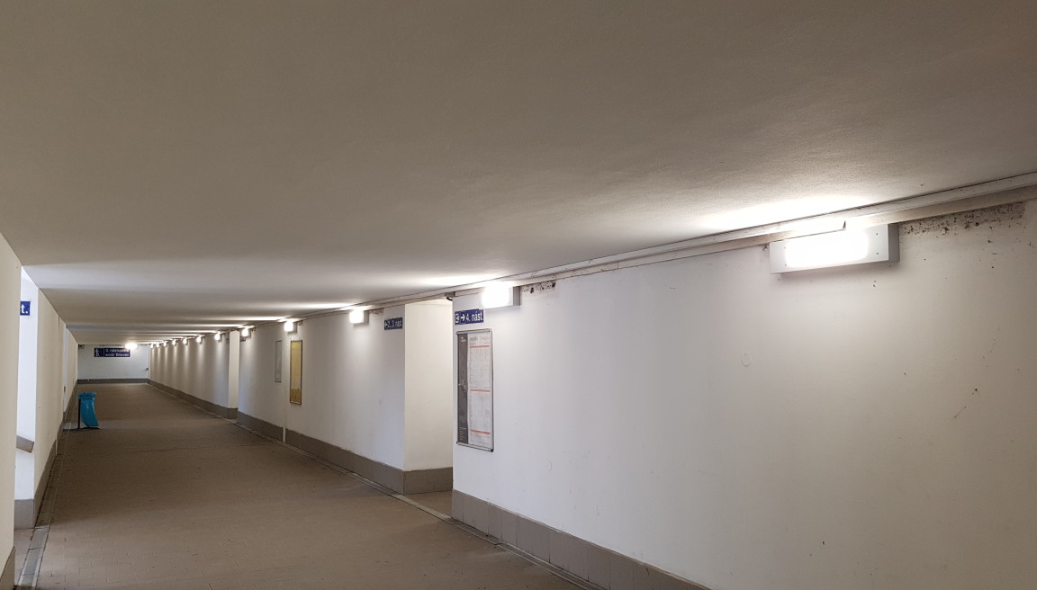 SŽDC Studénka - paso subterráneo