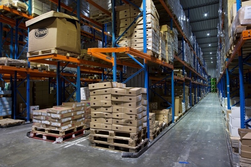 MD logistika - realizace LED svítidel v mrazírnách