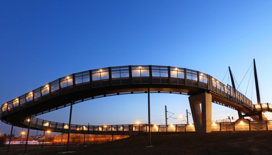 Plzeň - lávka Koterov