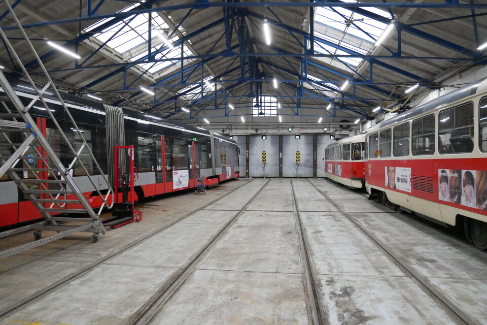 DPP vozovna Žižkov.